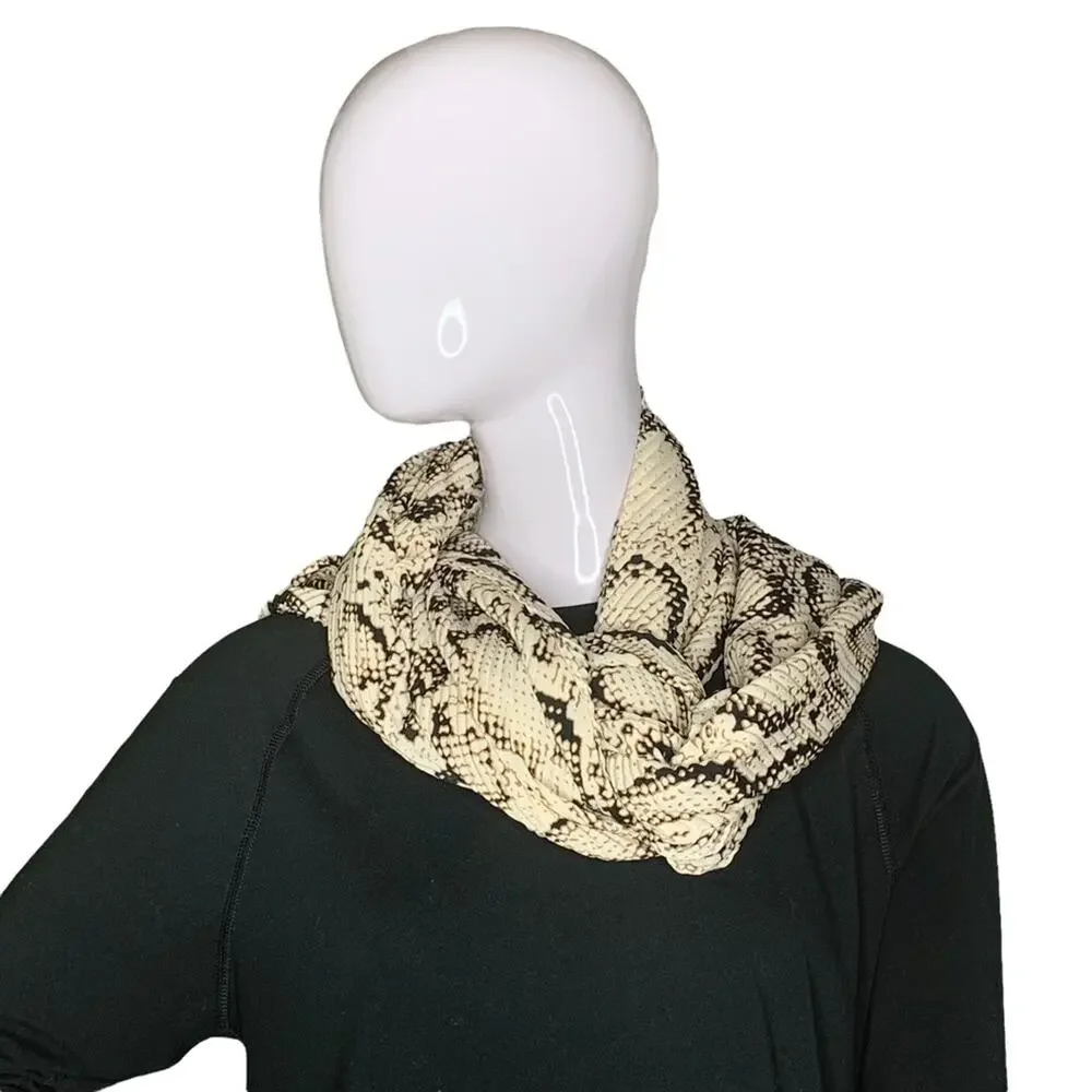 ALDO Benarth NWT Scarf Snake Print Lightweight Preppy Style